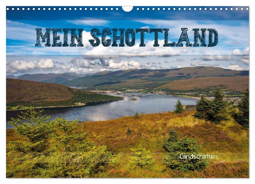 Mein Schottland - Landschaften (Wandkalender 2026 DIN A3 quer) CALVENDO Monatskalender