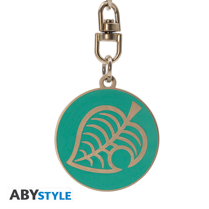 ANIMAL CROSSING - Keychain 'Leaf Logo'