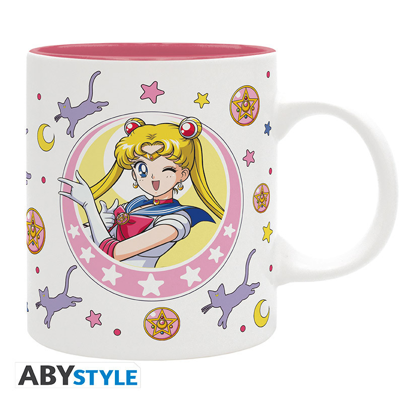 Abysse Deutschland Sailor Moon - Mug - 320 Ml - Sailor Moon & Luna Patch - Subli-box