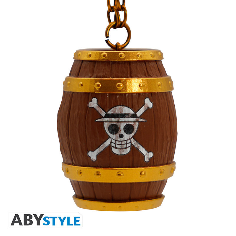 ONE PIECE - Keychain 3D 'Barrel'