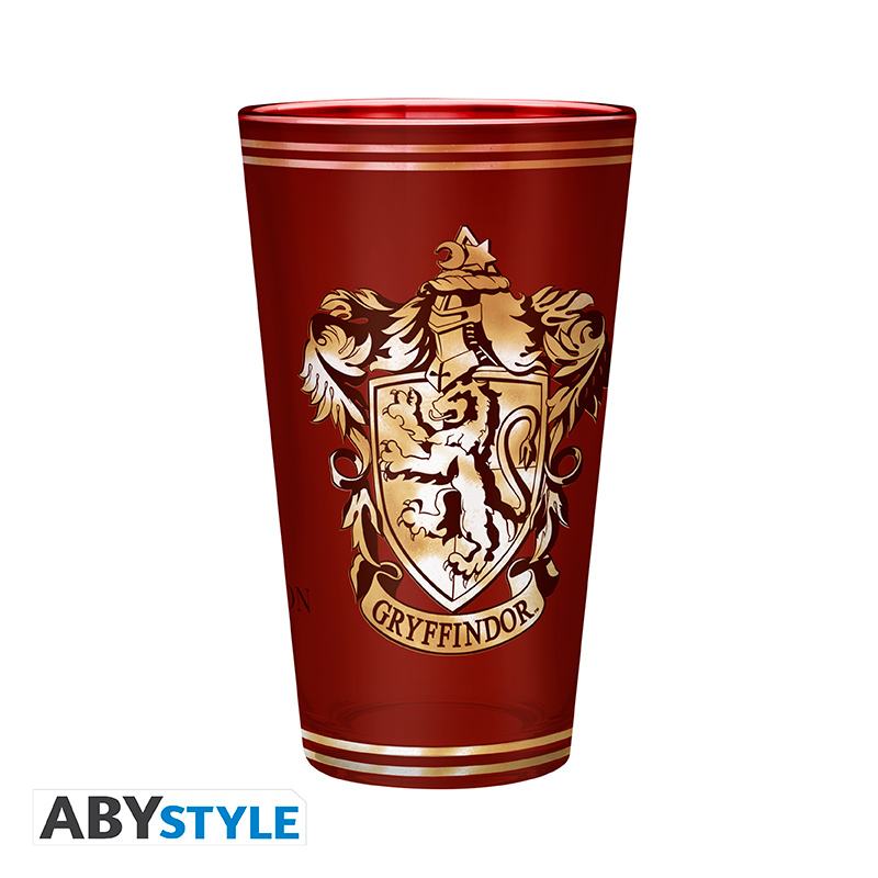 HARRY POTTER - Premium Large Glass - - Gryffindor -