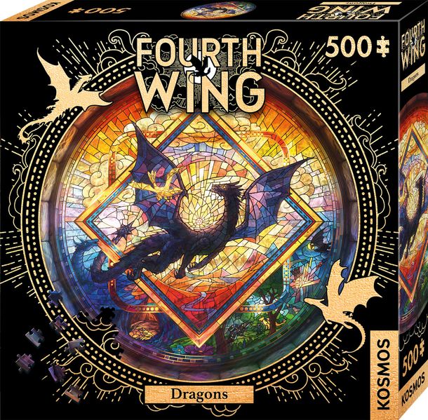 Fourth Wing Puzzle - Dragons