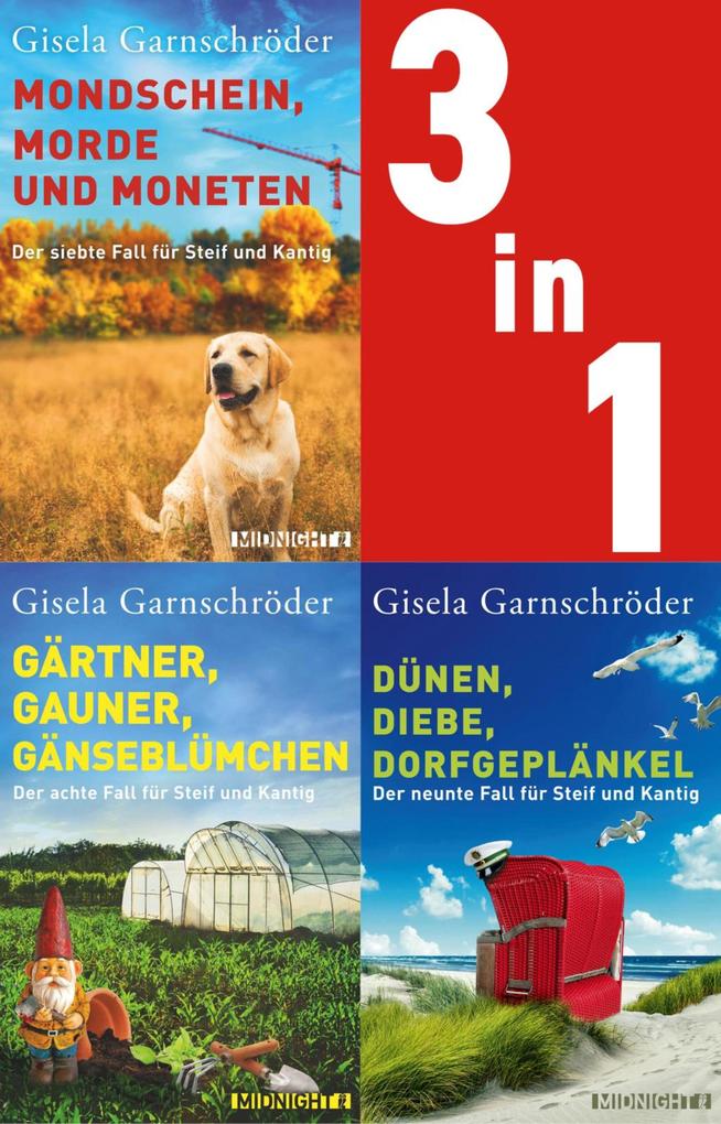 Steif und Kantig ermitteln - Band 7-9 der beliebten Cosy-Crime-Reihe