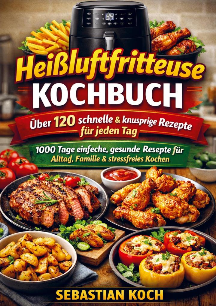 Das ultimative Heißluftfritteuse Kochbuch - Schnell knusprig & gesund genießen