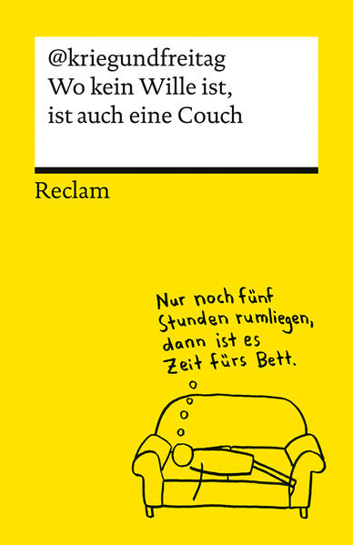 Wo kein Wille ist ist auch eine Couch