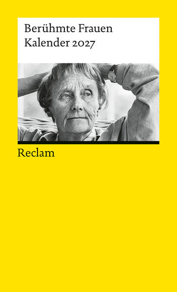 Berühmte Frauen. Kalender 2027
