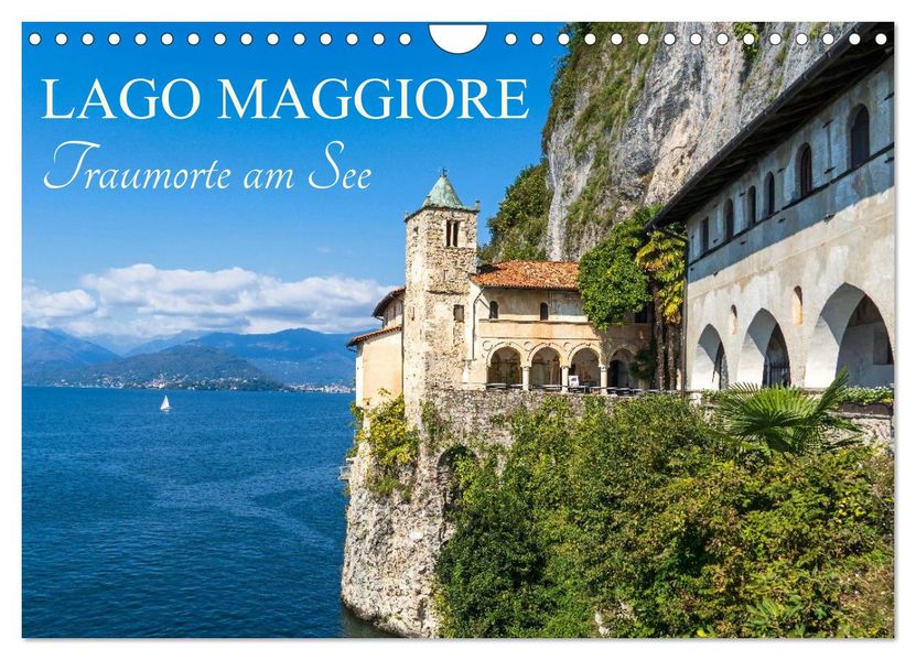Lago Maggiore - Traumorte am See (Wandkalender 2026 DIN A4 quer) CALVENDO Monatskalender