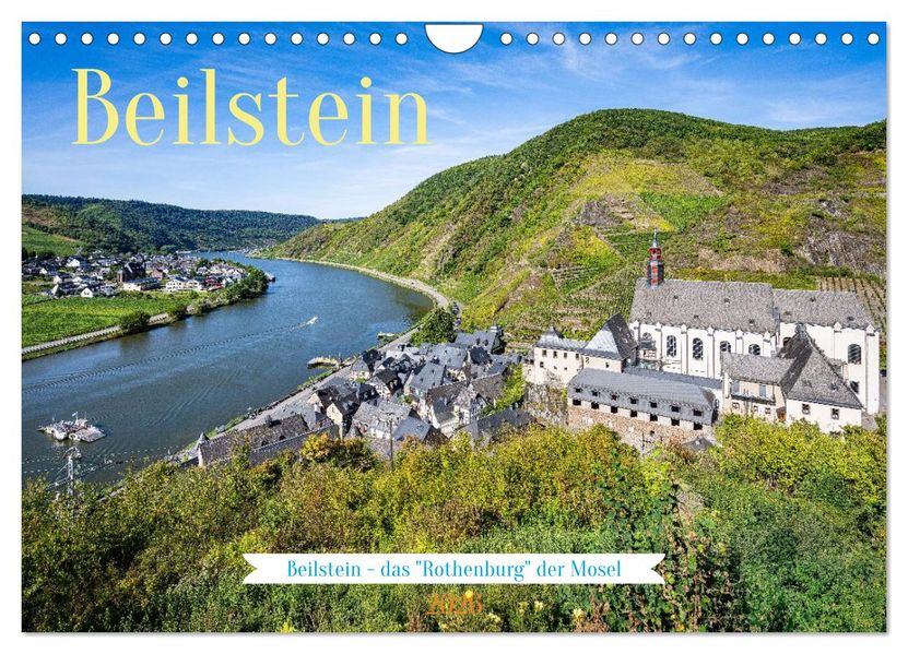 Beilstein - das 'Rothenburg' der Mosel (Wandkalender 2026 DIN A4 quer) CALVENDO Monatskalender