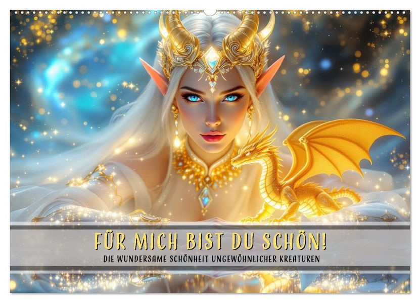 Für mich bist du schön! (Wandkalender 2026 DIN A2 quer) CALVENDO Monatskalender