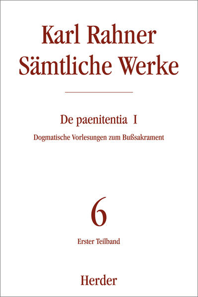 Karl Rahner Sämtliche Werke.Tl.1