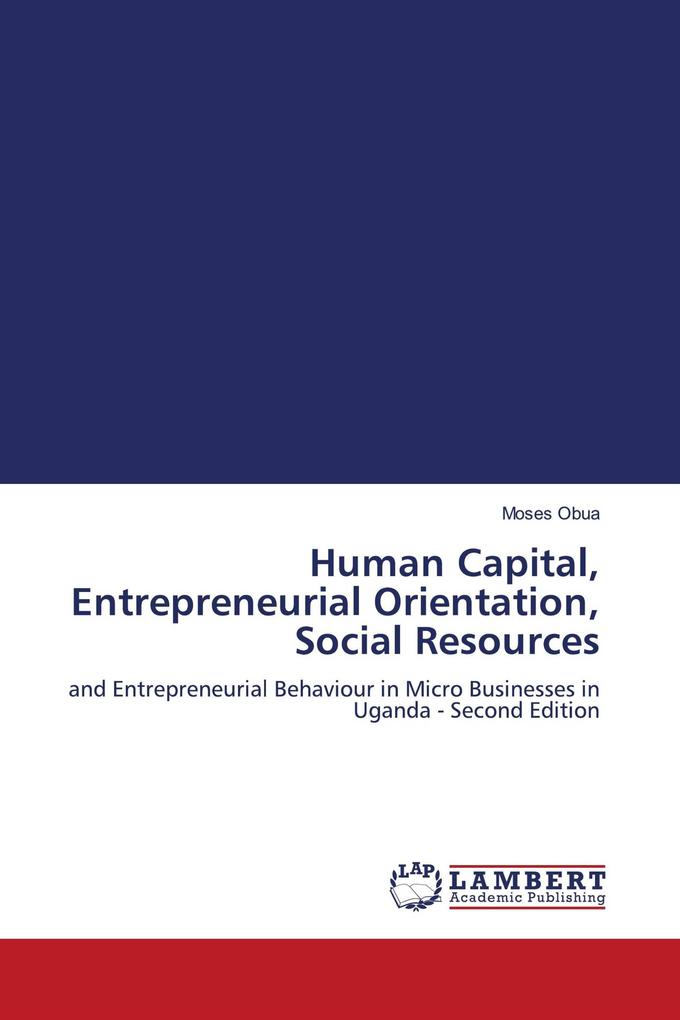 Human Capital Entrepreneurial Orientation Social Resources