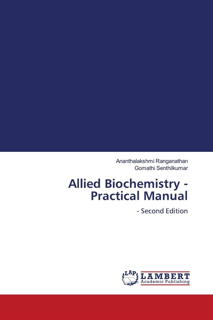 Allied Biochemistry - Practical Manual