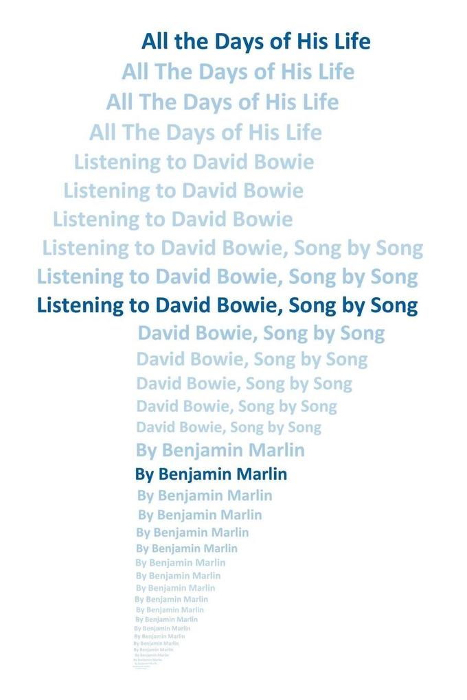 All the Days Of His Life