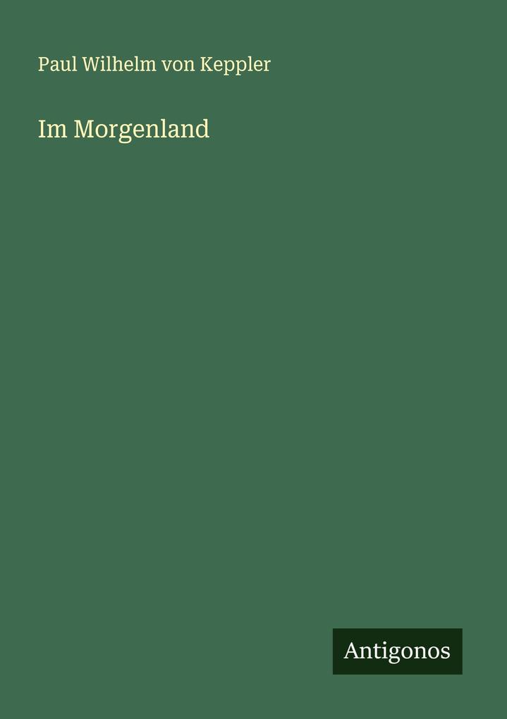 Im Morgenland