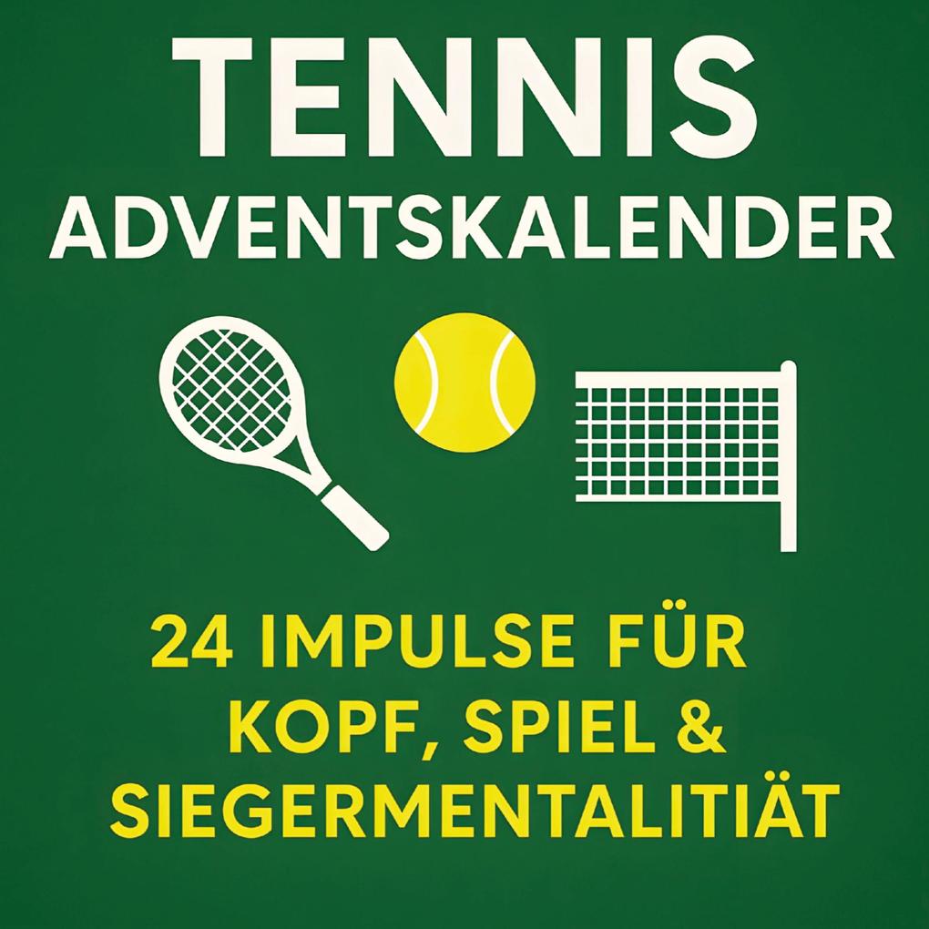 Tennis Adventskalender | 24 Impulse für Kopf Spiel und Siegermentalität