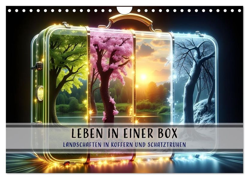 Leben in einer Box (Wandkalender 2026 DIN A4 quer) CALVENDO Monatskalender