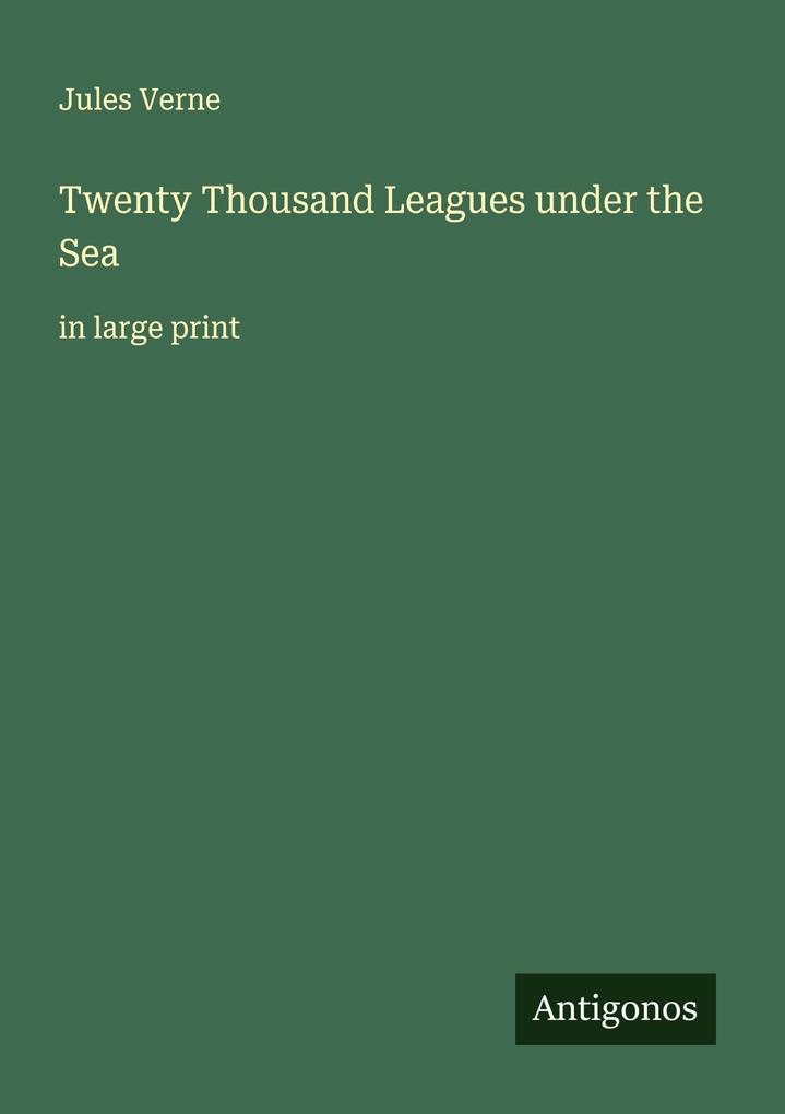 Twenty Thousand Leagues under the Sea