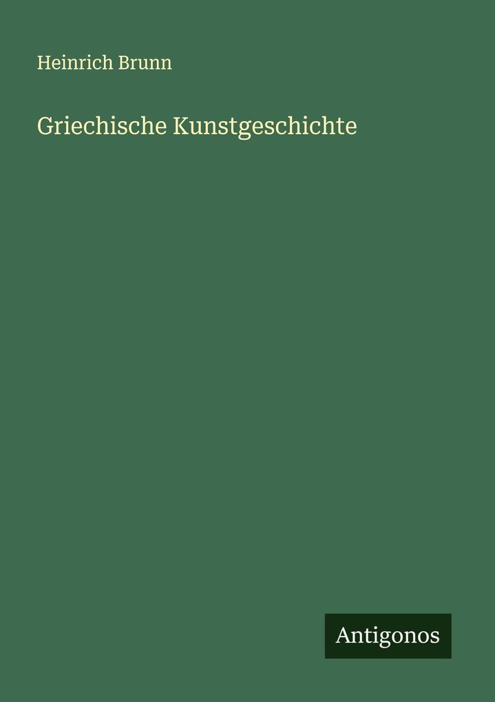 Griechische Kunstgeschichte