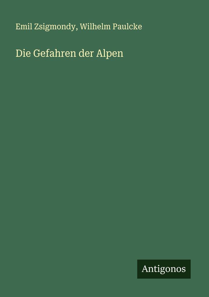 Die Gefahren der Alpen