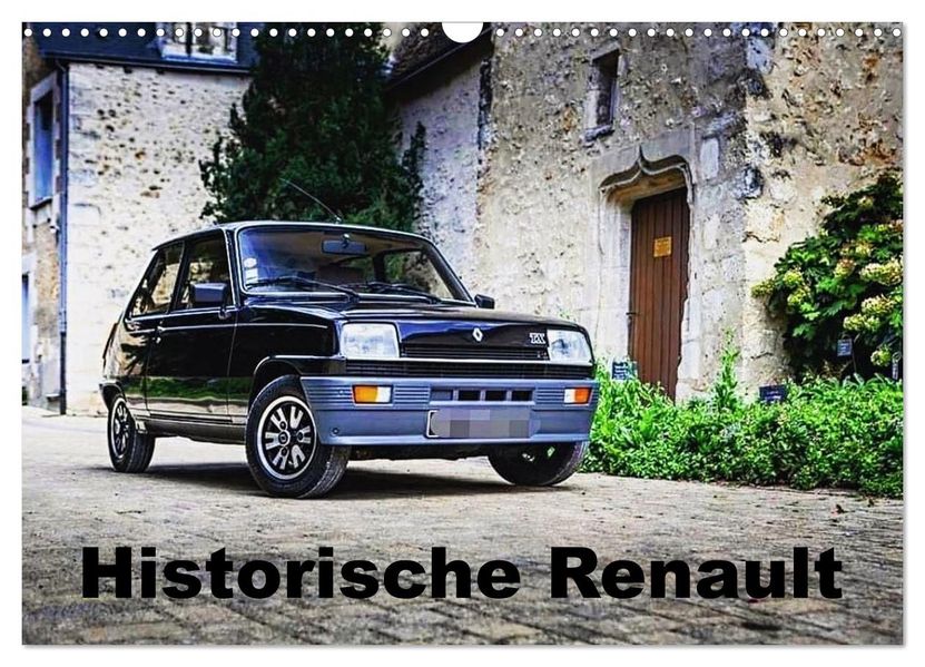 Historische Renault (Wandkalender 2026 DIN A3 quer) CALVENDO Monatskalender