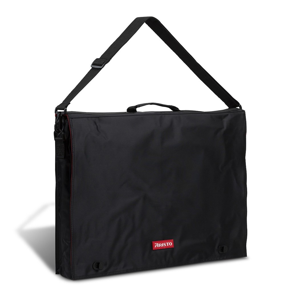 ARISTO Zeichenplattentasche A3 Carry Bag schwarz Innenseite rot