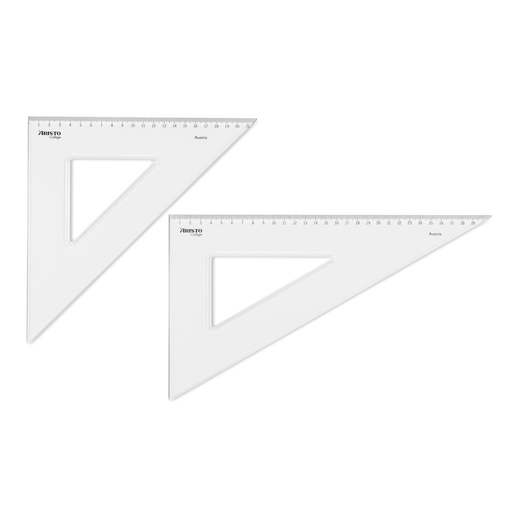 ARISTO College Dreieck Set 30 cm 2er Set mit AR23430 und AR23630