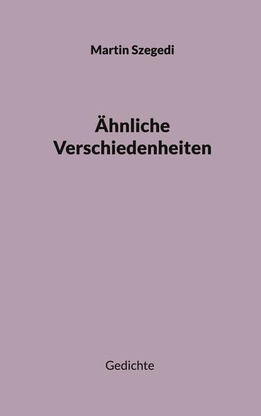 Ähnliche Verschiedenheiten