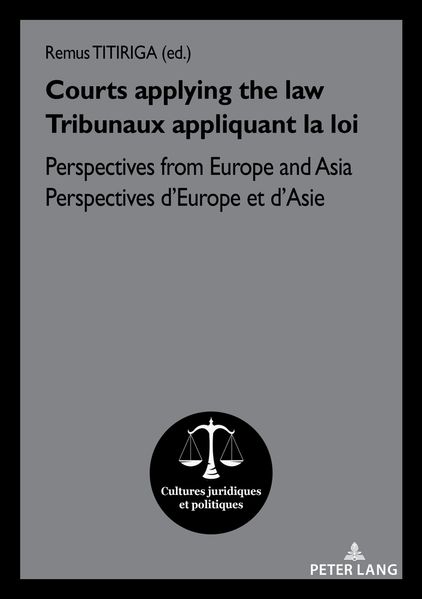 Courts applying the law Tribunaux appliquant la loi