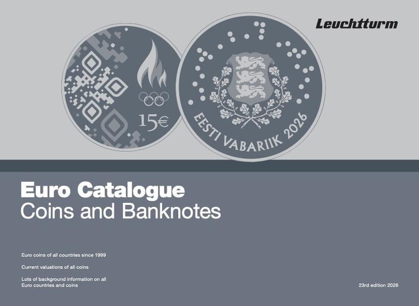 EUROKAT 2026 - Euro-Münzen- und Banknotenkatalog 2026 EN