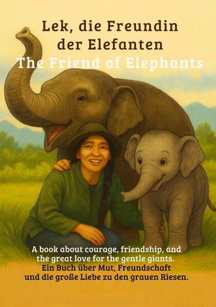 Lek und ihre Liebe zu Elefanten