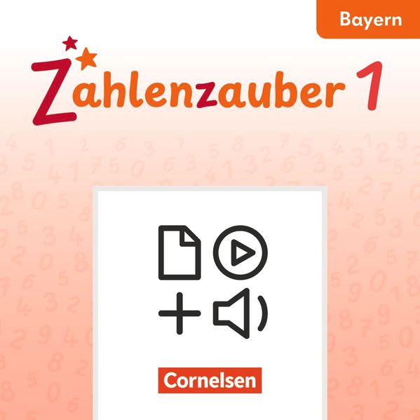 Zahlenzauber 1. Jahrgangsstufe - Ausgabe Bayern 2026 - Beilagen im 5er-Pack