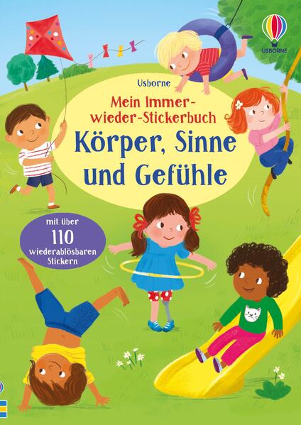 Mein Immer-wieder-Stickerbuch: Körper Sinne und Gefühle