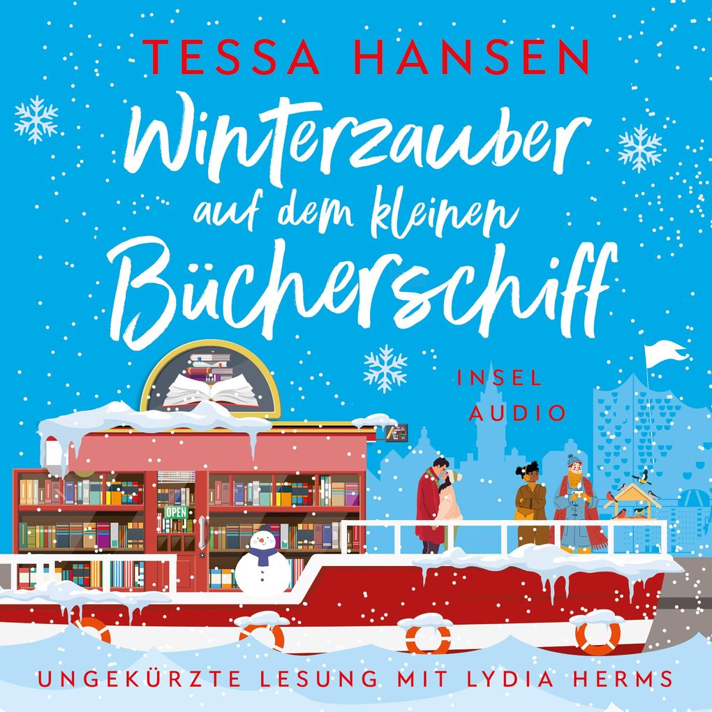 Winterzauber auf dem kleinen Bücherschiff