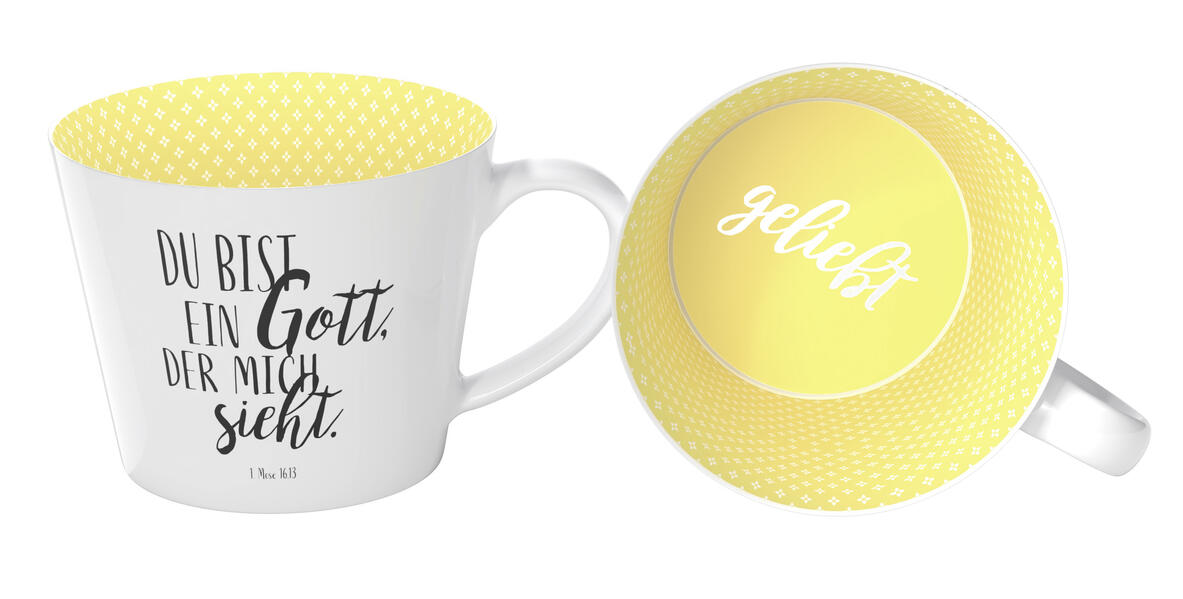 Du bist ein Gott der mich sieht. - Tasse