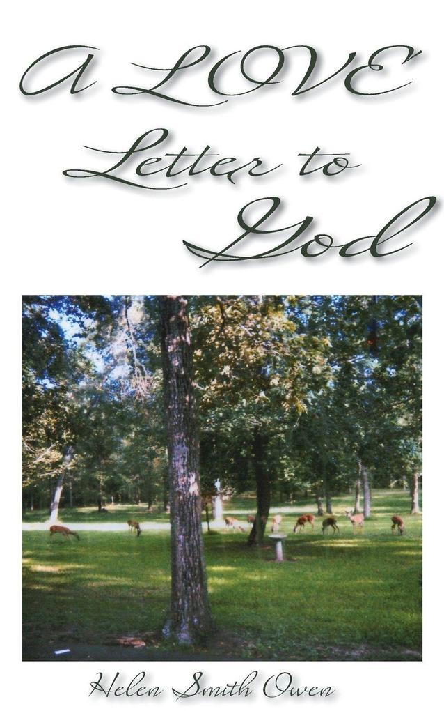 A Love Letter To God
