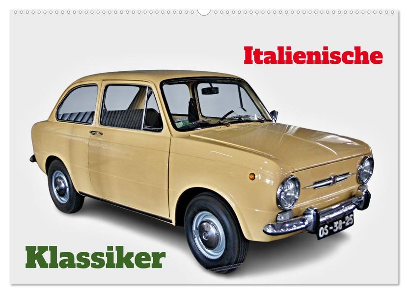 Italienische Klassiker (Wandkalender 2026 DIN A2 quer) CALVENDO Monatskalender