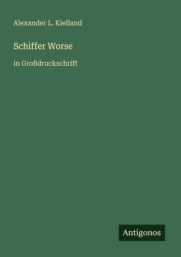 Schiffer Worse