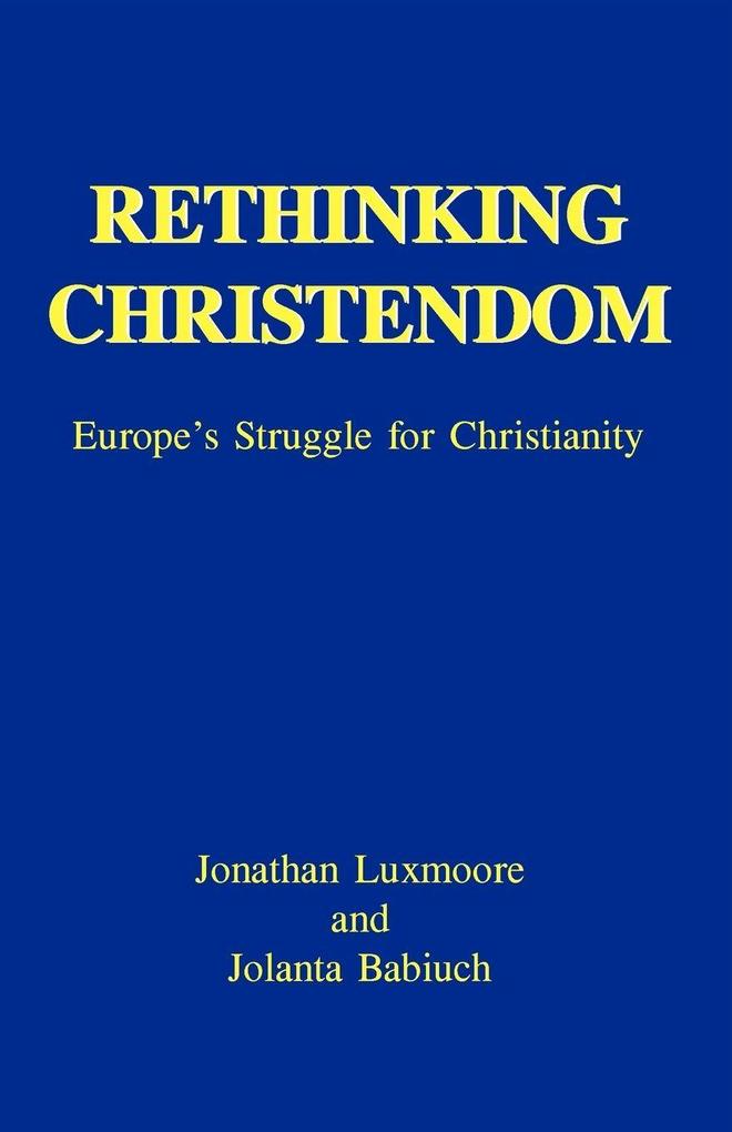 Rethinking Christendom