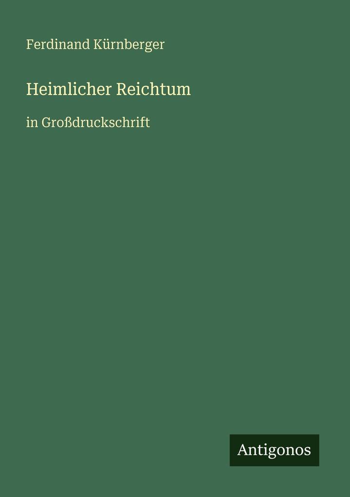 Heimlicher Reichtum