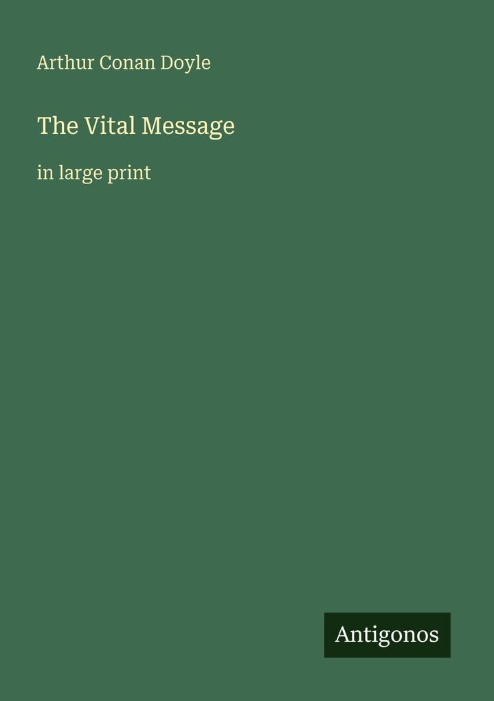 The Vital Message
