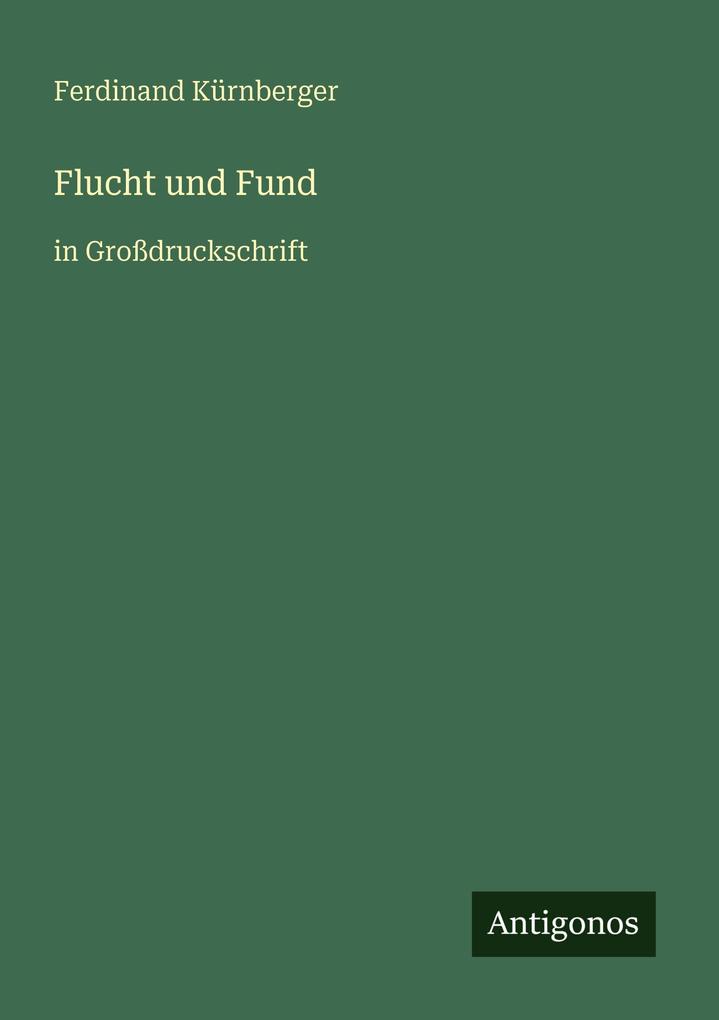Flucht und Fund