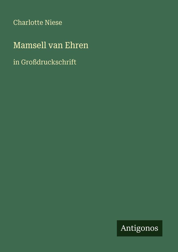 Mamsell van Ehren
