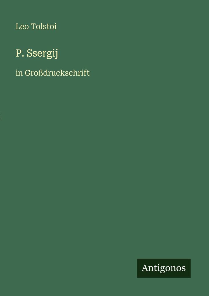 P. Ssergij