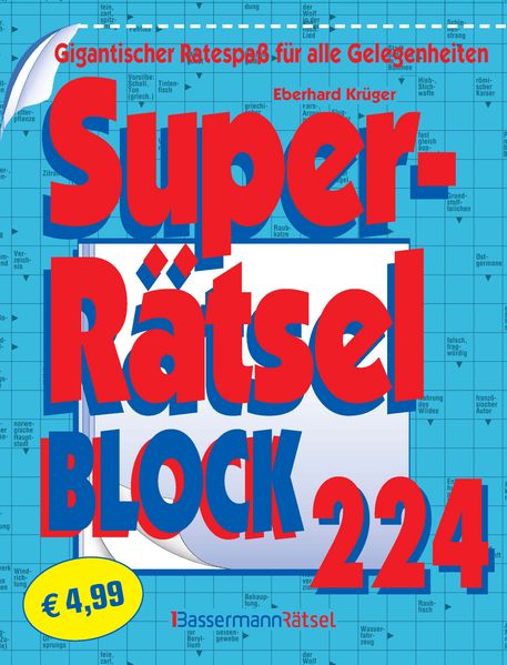 Superrätselblock 224 (5 Exemplare à 499 EUR)