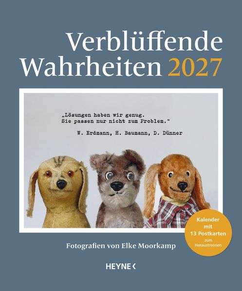 Verblüffende Wahrheiten - Postkartenkalender 2027