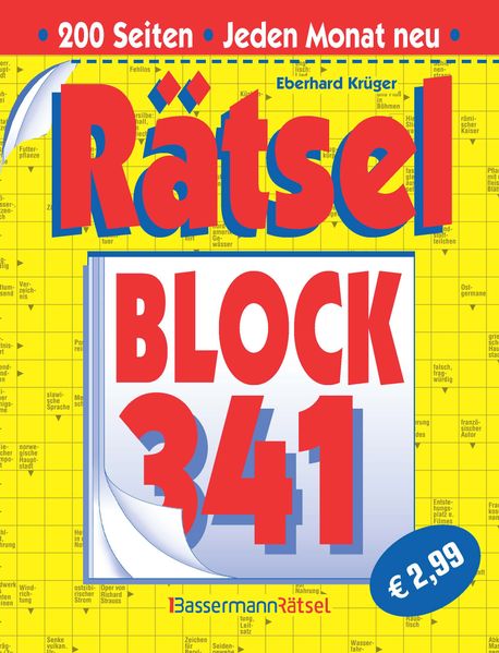 Rätselblock 341 (5 Exemplare à 299 EUR)