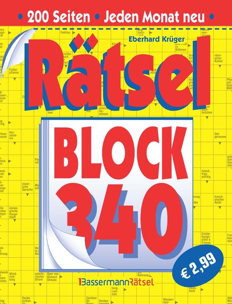 Rätselblock 340 (5 Exemplare à 299 EUR)
