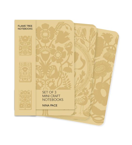 Nina Pace Set of 3 Mini Craft Notebooks