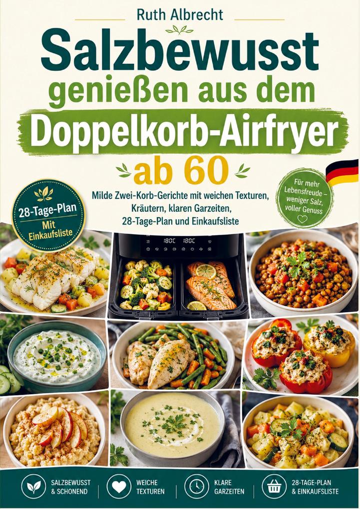 Salzbewusst genießen aus dem Doppelkorb-Airfryer ab 60