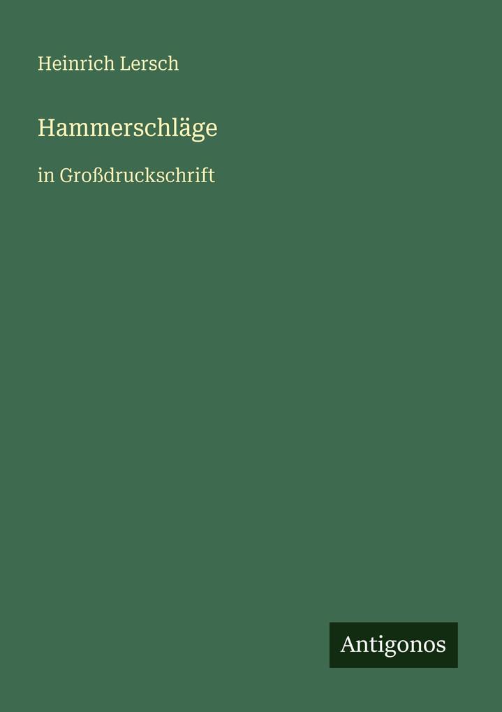 Hammerschläge